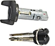 Ignition Lock Cylinder - Steering Column Mounting Location, With Keys