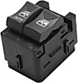 2007 GMC Savana 1500 - Front Or Rear, Driver Side Window Switch, Black, 2 Buttons