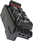 2000-2002 GMC Yukon XL 1500 - Front, Driver Side Window Switch, Black, 6-Button