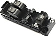 Front, Driver Side Window Switch, Black, 3-Button, Except Crew Cab Pickup
