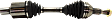 Front, Driver or Passenger Side Axle Assembly