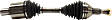 Front, Driver or Passenger Side Axle Assembly