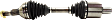Front, Driver or Passenger Side Axle Assembly
