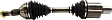 Front, Driver or Passenger Side Axle Assembly