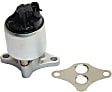 EGR Valve - With 5-Prong Male Terminal and 2 Mounting Holes, Includes Gasket