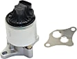 EGR Valve - With 5-Prong Male Terminal and 2 Mounting Holes, Includes Gasket
