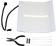 Front Seat Heat Pad, Seat Back Carbon Fiber