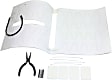 Front Seat Heat Pad, Cusion, Seat Bottom, Carbon Fiber