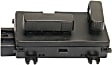 Driver Side Seat Switch, 8-Way, with Recliner, 12 Male Terminals, Blade Type