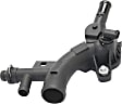 Water Outlet, 4 Cyl., 1.4L Engine, Includes Coolant Temperature Sensor and Gasket