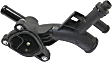 Water Outlet, 4 Cyl., 1.4L Engine, Includes Coolant Temperature Sensor and Gasket