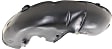 Rear, Passenger Side Fender Liner