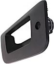 Tailgate Handle Bezel, Textured Black Plastic Without Camera Hole With Key Hole