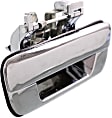 2004-2012 GMC Canyon - Tailgate Handle, Chrome Plastic Without Camera Hole Without Key Hole
