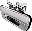 2004-2012 GMC Canyon - Tailgate Handle, Chrome Plastic Without Camera Hole Without Key Hole