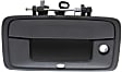 2014-2015 Chevrolet Silverado 1500 - Tailgate Handle, Textured Black Plastic With Camera Hole