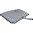 Fuel Tank, 17 Gallons / 64 Liters, With Lock Ring, 3 Vent Pipes, and Filler Neck, Without Seal(s)
