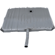 Fuel Tank, 17 Gallons / 64 Liters, With Lock Ring, 3 Vent Pipes, and Filler Neck, Without Seal(s)