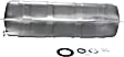 1972 Chevrolet Corvette Base - Galvanized Steel Fuel Tank, 38 in. x 15-3/4 in. x 11-3/4 in., Lock Ring Kit Included, 20 gallons / 76 liters