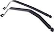 Fuel Tank Strap - 25.75 in. Length of Strap 1, 25.25 in. Length of Strap 2, Steel Material