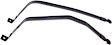 Fuel Tank Strap - 25.75 in. Length of Strap 1, 25.25 in. Length of Strap 2, Steel Material
