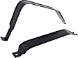 Fuel Tank Strap, 6 Cyl., 4.3L Engine, Fits 4-Door, 18 in. Length of Strap 1, 18.75 in. Length of Strap 2, Steel Material