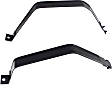 Fuel Tank Strap - 25.5 in. Length of Strap 1, 22.25 in. Length of Strap 2, Steel Material
