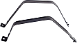 Fuel Tank Strap - 25.5 in. Length of Strap 1, 22.25 in. Length of Strap 2, Steel Material