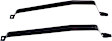 Fuel Tank Strap, 27.62 in. Length of Strap 1 and 2, Steel Material, Set of 2