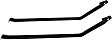 Fuel Tank Strap, 29 in. Length of Strap 1 and 2, Steel Material