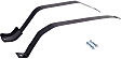 Fuel Tank Strap, 4 Cyl., 2.4L Engine, 28 in. Length of Strap 1, 27.75 in. Length of Strap 2, Steel Material