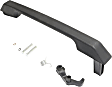 Tailgate Handle, Textured Black Plastic Without Camera Hole Without Key Hole