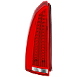 2008 Cadillac DTS Platinum - Driver Side Halogen Tail Light, With bulb(s), OE Replacement