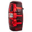 2008 Chevrolet Avalanche - Passenger Side Halogen Tail Light, With bulb(s), OE Replacement