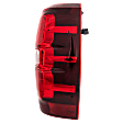 2008 Chevrolet Avalanche - Passenger Side Halogen Tail Light, With bulb(s), OE Replacement