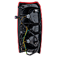 2008 Chevrolet Avalanche - Passenger Side Halogen Tail Light, With bulb(s), OE Replacement