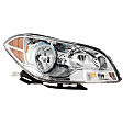 Passenger Side Headlight, with Bulb, Halogen, Clear Lens, CAPA Certified
