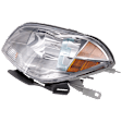 Driver Side Headlight, with Bulb, Halogen, Clear Lens, CAPA Certified
