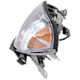 Driver Side Headlight, with Bulb, Halogen, Clear Lens, CAPA Certified