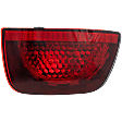 2010-2013 Chevrolet Camaro - Passenger Side, Outer Tail Light, with Bulb, Halogen, Red Lens, With RS Package