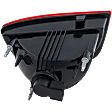 2010-2013 Chevrolet Camaro - Passenger Side, Outer Tail Light, with Bulb, Halogen, Red Lens, With RS Package