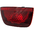Driver Side, Outer Tail Light, with Bulb, Halogen, Red Lens, With RS Package