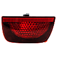 Passenger Side, Inner Tail Light, with Bulb, Halogen, Red Lens, With RS Package