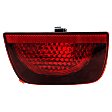 Driver Side, Inner Tail Light, with Bulb, Halogen, Red Lens, With RS Package