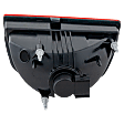 Driver Side, Inner Tail Light, with Bulb, Halogen, Red Lens, With RS Package