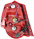 Passenger Side Tail Light, with Bulb, Halogen, Clear and Red Lens, 4 Cyl., 1.6L Engine
