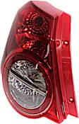 Driver Side Tail Light, with Bulb, Halogen, Clear and Red Lens, 4 Cyl., 1.6L Engine