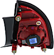 Driver Side, Outer Tail Light, without Bulb, Halogen, Mounts on Body, LTZ Model
