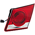 2012 Chevrolet Cruze LS - Passenger Side, Inner Halogen Tail Light, With bulb(s), Mounts on Trunk Lid, OE Replacement