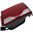 2012 Chevrolet Cruze LS - Passenger Side, Inner Halogen Tail Light, With bulb(s), Mounts on Trunk Lid, OE Replacement